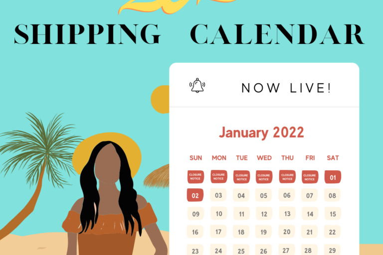 2022 ccdc shipping calendar