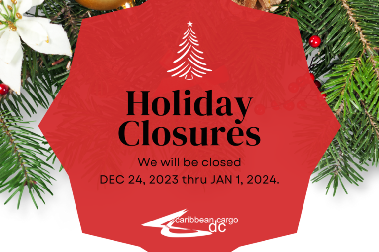 Red Festive Christmas Business Closure Dates Instagram Post – 1