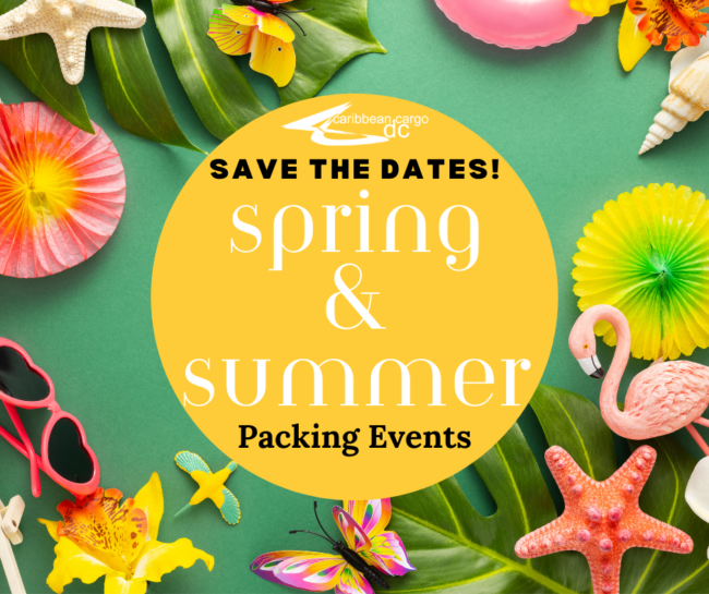 CCDC Spring and Summer Packing Events