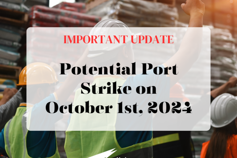 Potential Port Strike on October 1st, 2024