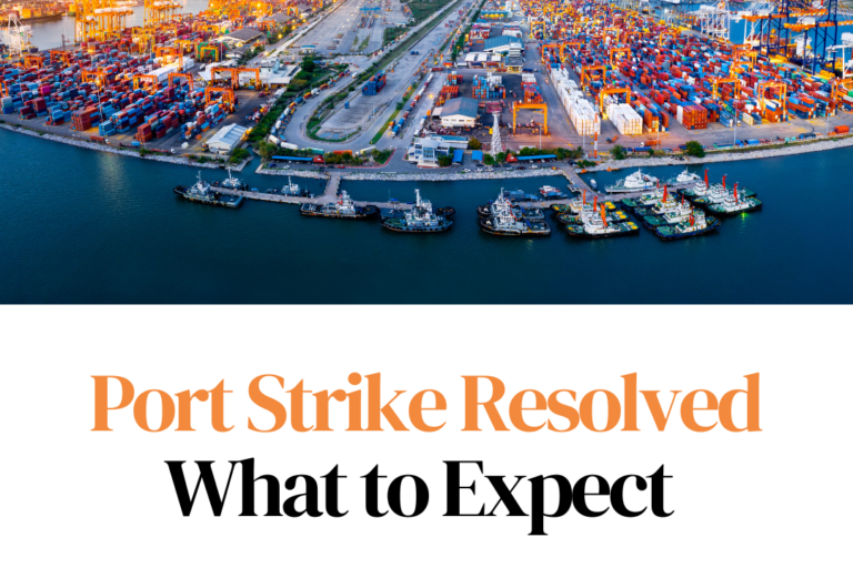 Update Port Strike Resolved – ccdc