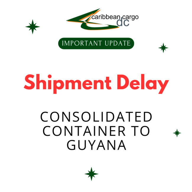 Important Update Shipment Delay