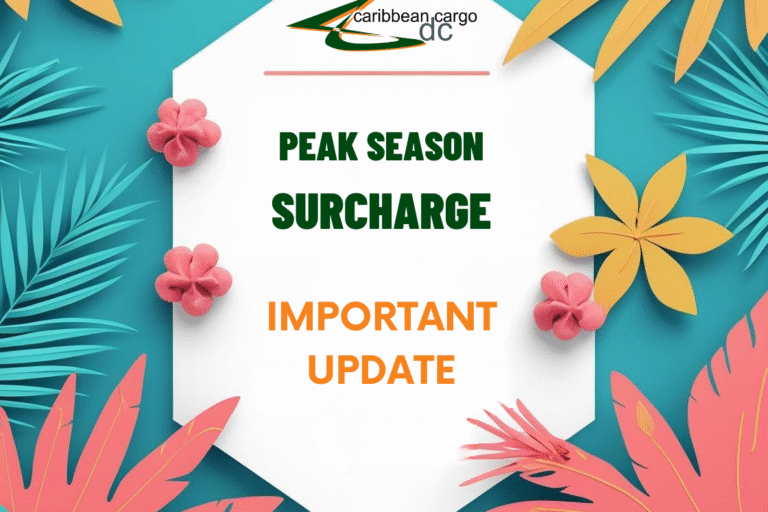 PEAK SEASON SURCHARGE IMPORTANT UPDATE 2025